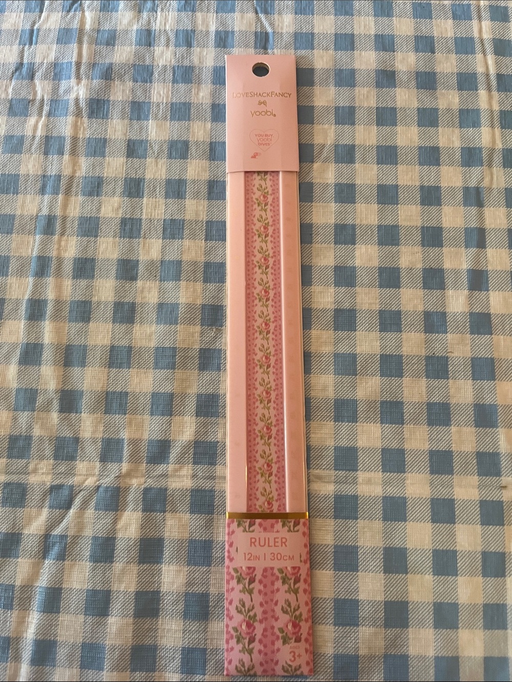 LoveShackFancy x Target ruler floral pink PRICE FIRM